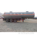 سائل البيتومين نصف مقطورة 30 cbm Asphalt Tanker